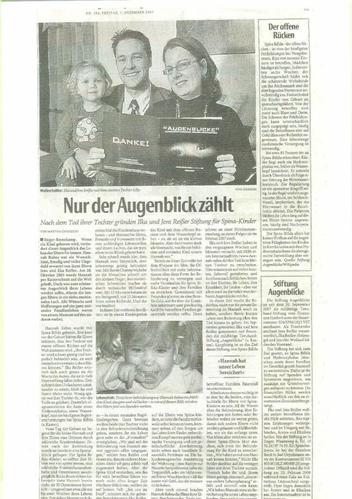 Nur der Augenblick zählt